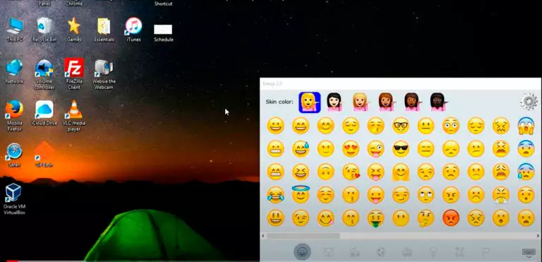 Emoji Keyboard экран Emoji Keyboard экран
